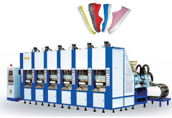 Double Color EVA Foam Injection Molding Machine